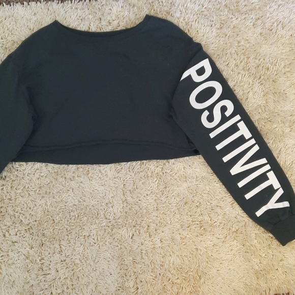 Cropped sweater top sweatshirt H&M - Picture 2 of 3